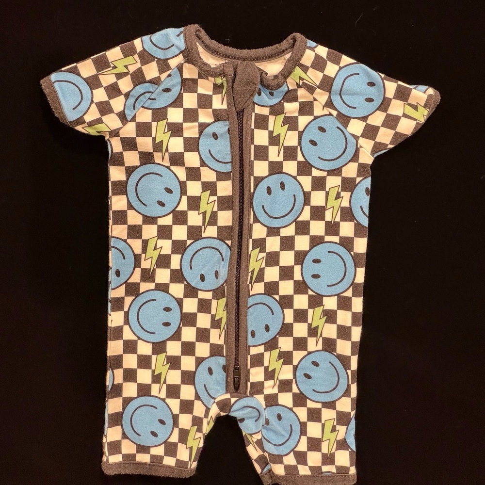 Little One Shop Bamboo Short Romper Size NB
